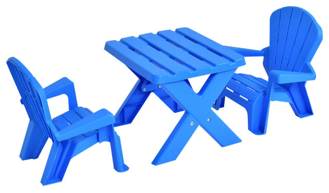 outdoor kid table and chairs