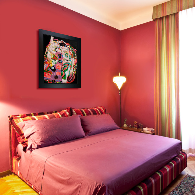 Oil Paintings for Bedrooms - Contemporary - Bedroom 