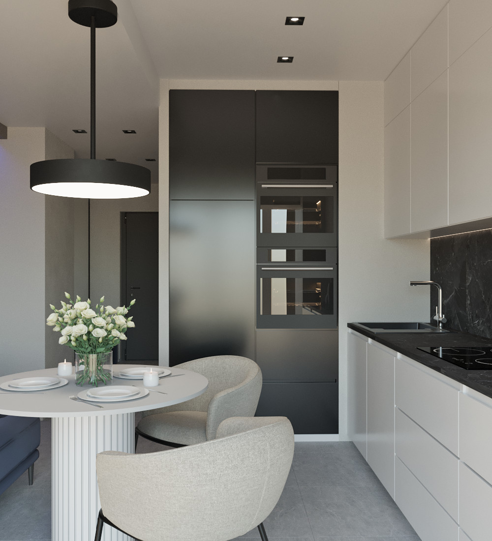 Квартира для холостяка в современном стиле