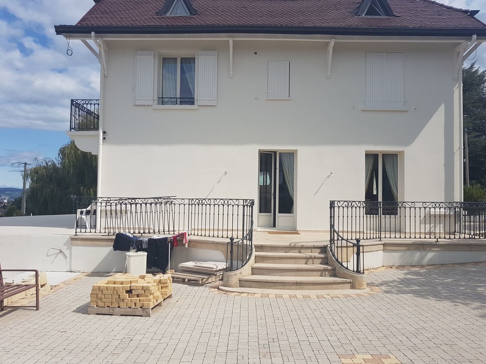 pendant les travaux