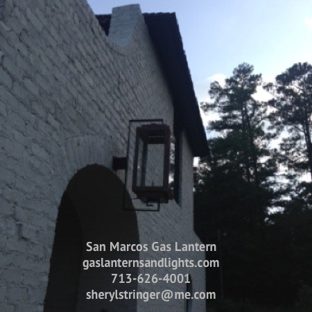 Sheryl's San Marcos Modern Gas Lantern