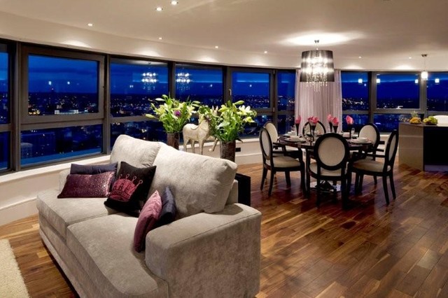 Bridgewater Place contemporary-living-room
