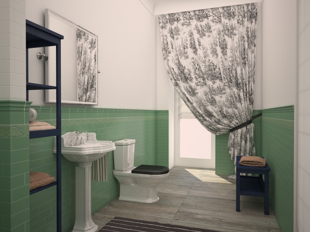 Интерьер коттеджа в стиле прованс в поселке Монтевиль