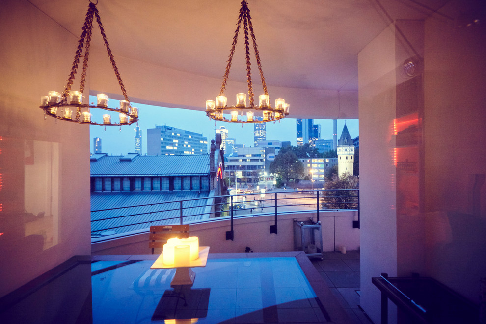 Moderner Balkon in Frankfurt am Main