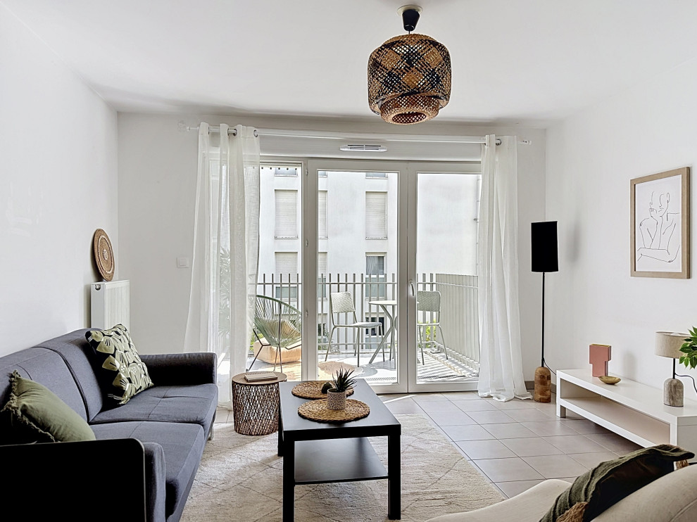 PROJET TALENCE I Home Staging appartement partiellement meublé