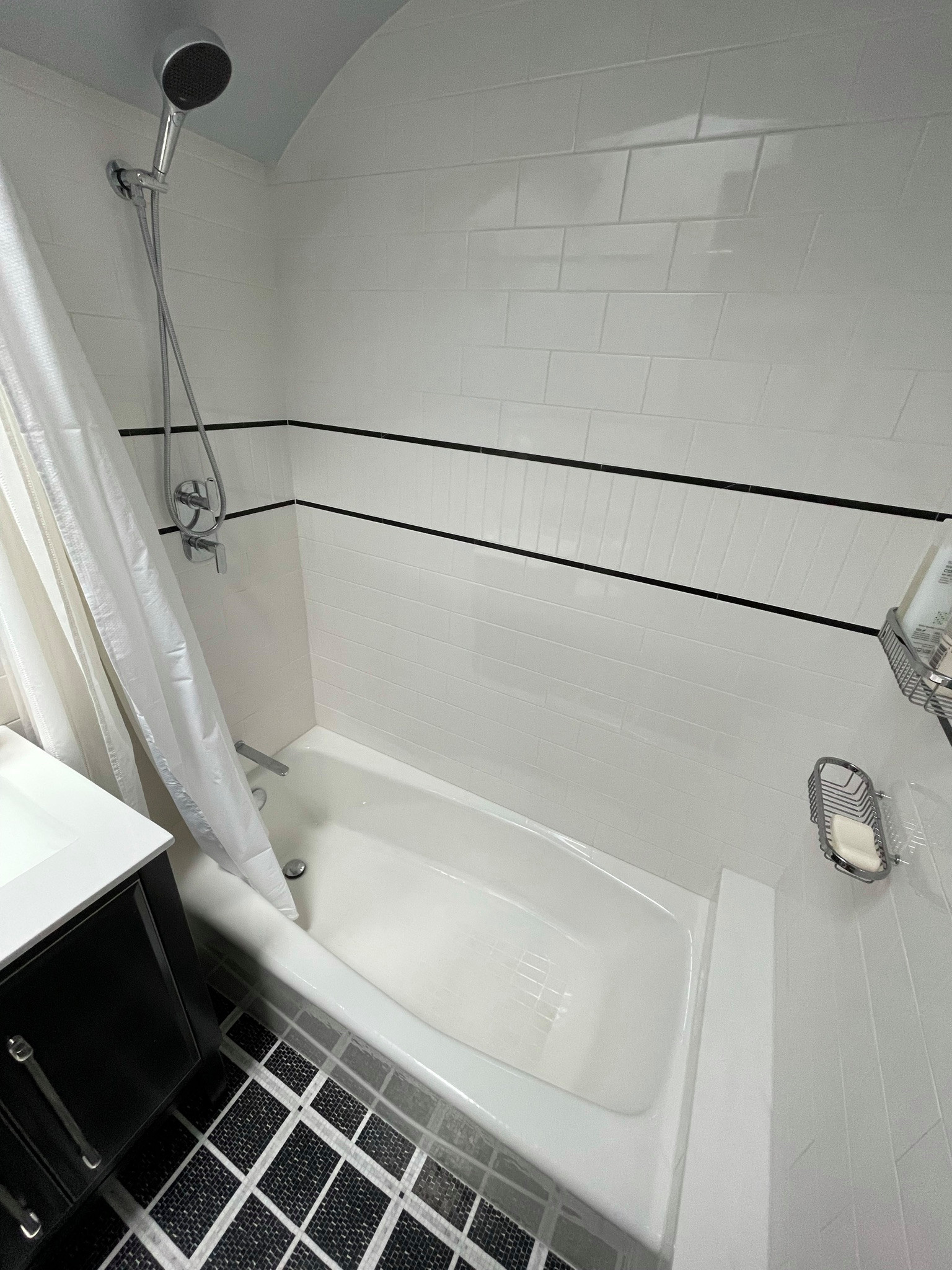 Art Deco Guest Bath