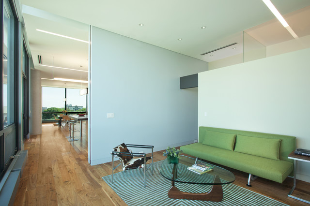 Uptown Penthouse moderne-dagligstue