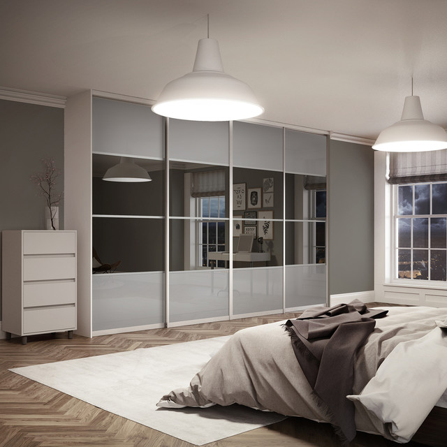 SpacePro Sliding Wardrobe Doors by Bedrooms Plus Bedroom Glasgow