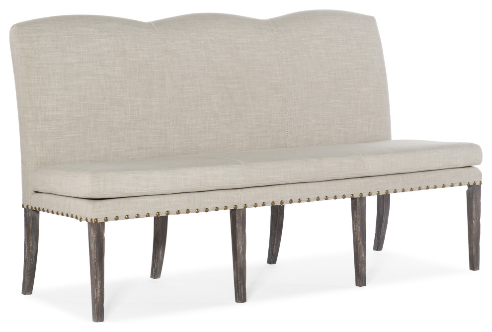 fabric dining room benches