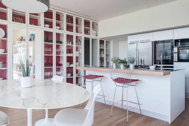 Villa F minimalistisch-kueche
