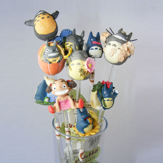 Totoro & Friends Flower Sticks