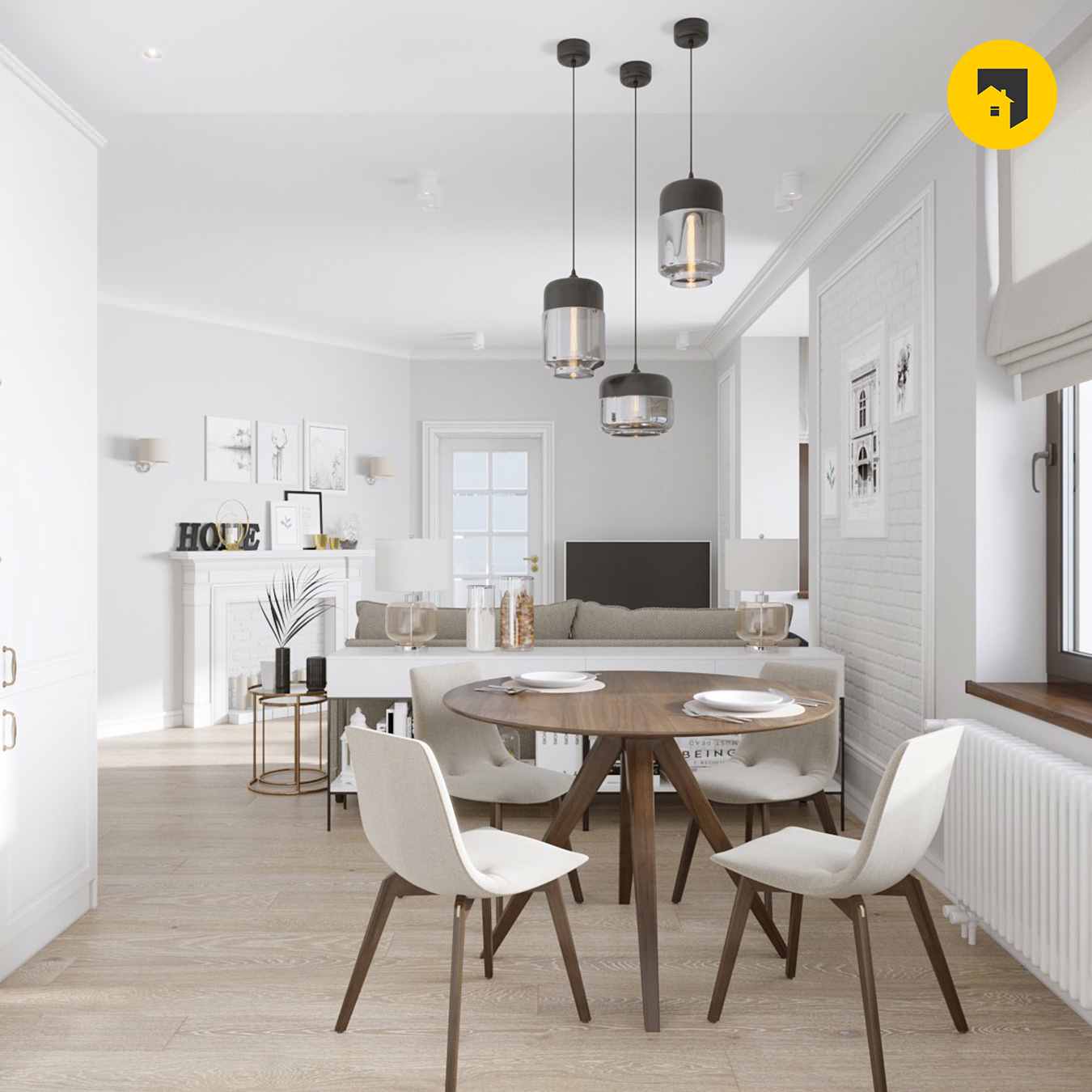 Дизайн-проект евродвушки в Рыбацком