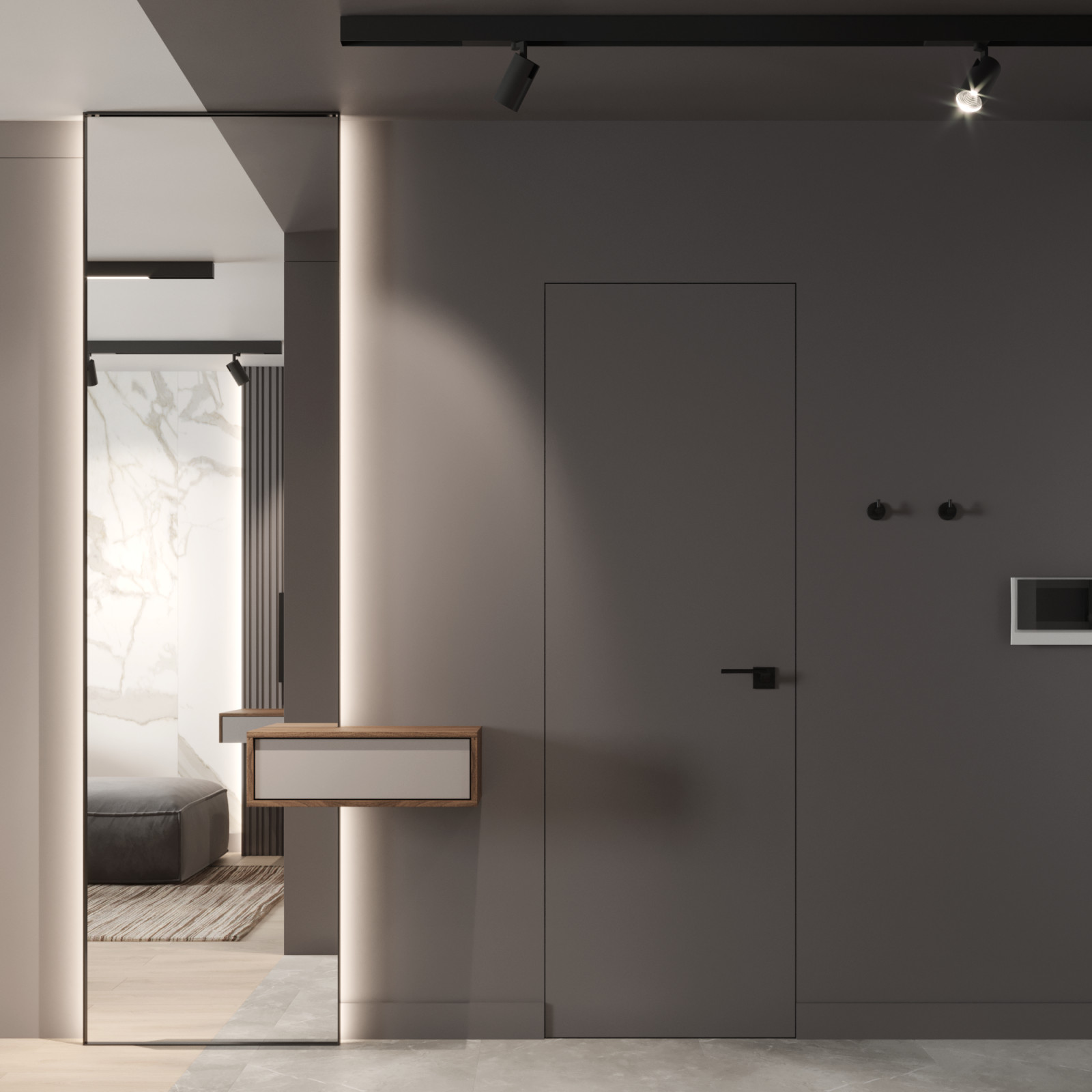 Дизайн интерьера студии ул. Авангардная