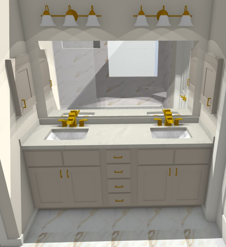 Master Bathroom Remodel in Cypress (Bridgeland)