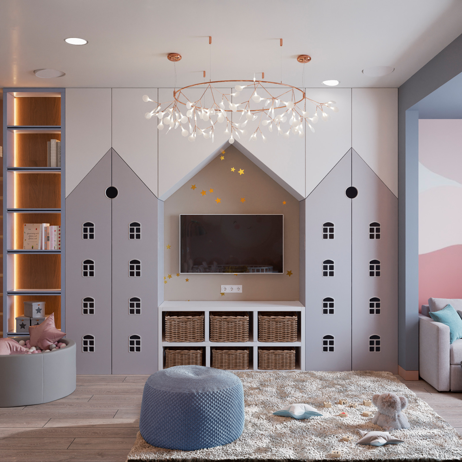 Детская комната в ЖК Ньютон