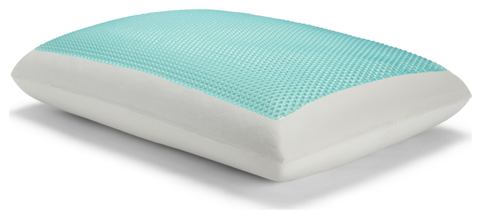 Sealy Memory Foam Gel Pillow Traditional Bed Pillows By Sealy