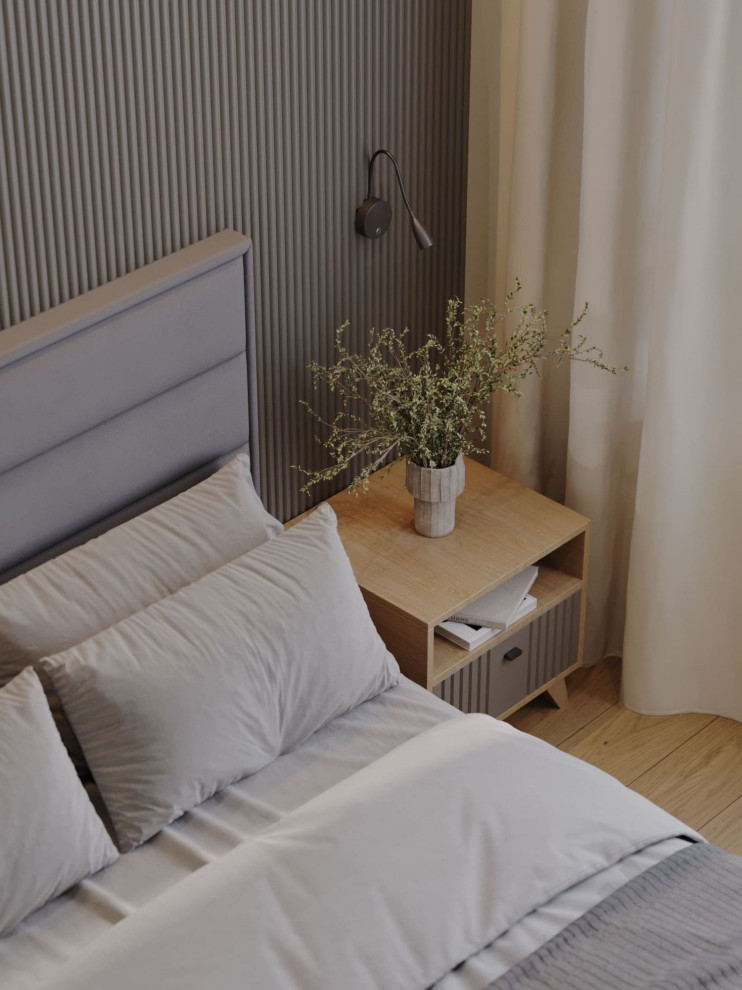 Дизайн однокомнатной квартиры по адресу: улица Эдварда Грига, дом 14