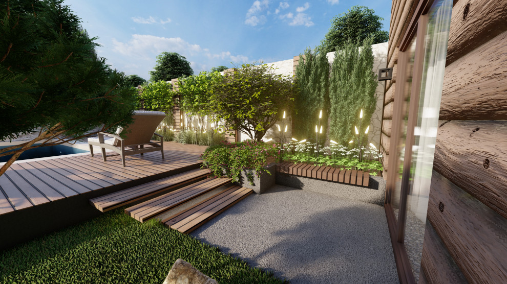 Сад: "Вечнозеленый оазис"