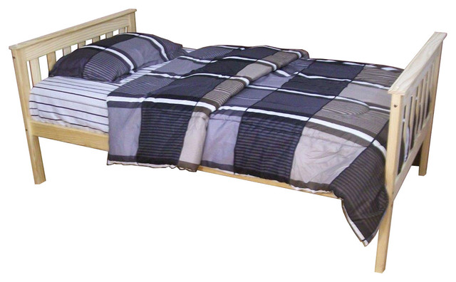 Twin Mission Style Pine Bed In, Mission Style Twin Bed
