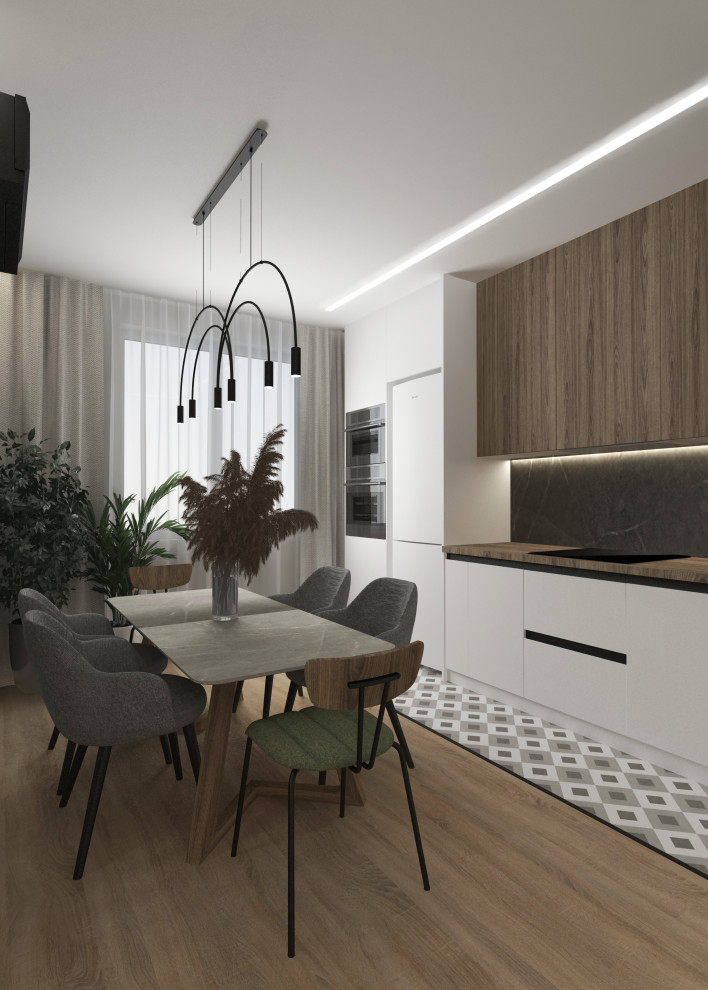 Проект однокомнатной квартиры ЖК Аврора