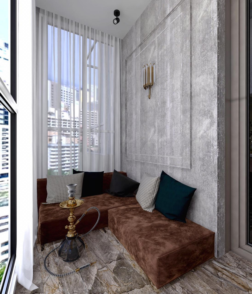 Двухуровневая квартира "Золотые блики" г.Москва