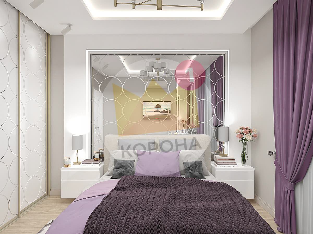 Дизайн-проект квартиры ЖК Солнечный Олимп