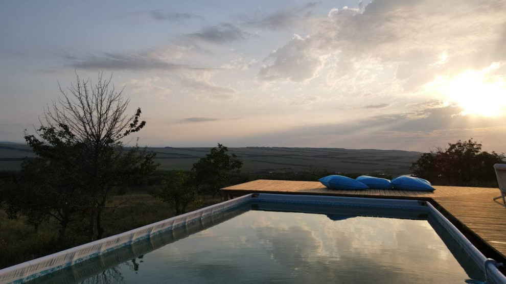 Обустройство зоны отдыха у бассейна IO2 #THEGARDEN