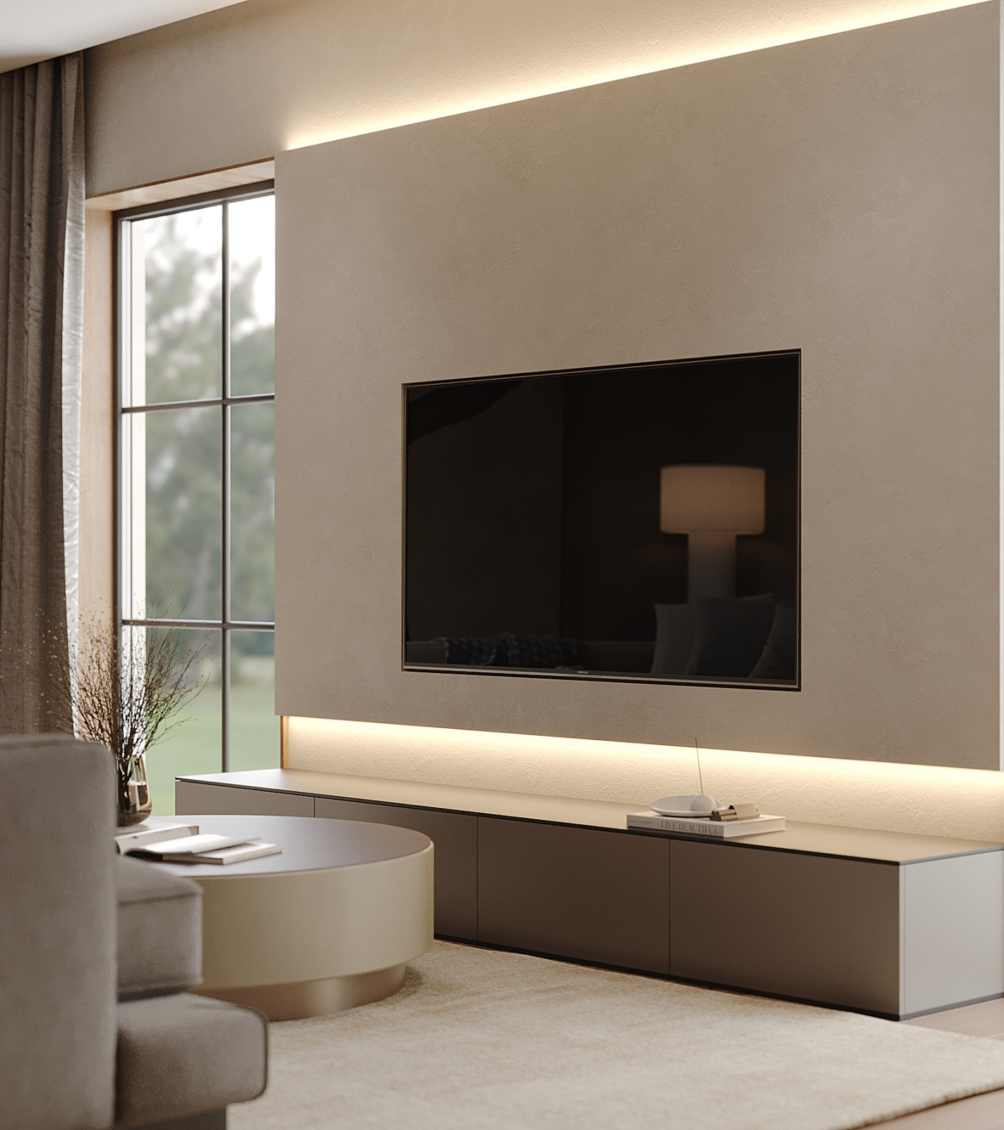 Дизайн-проект загородного дома в пригороде Лондона