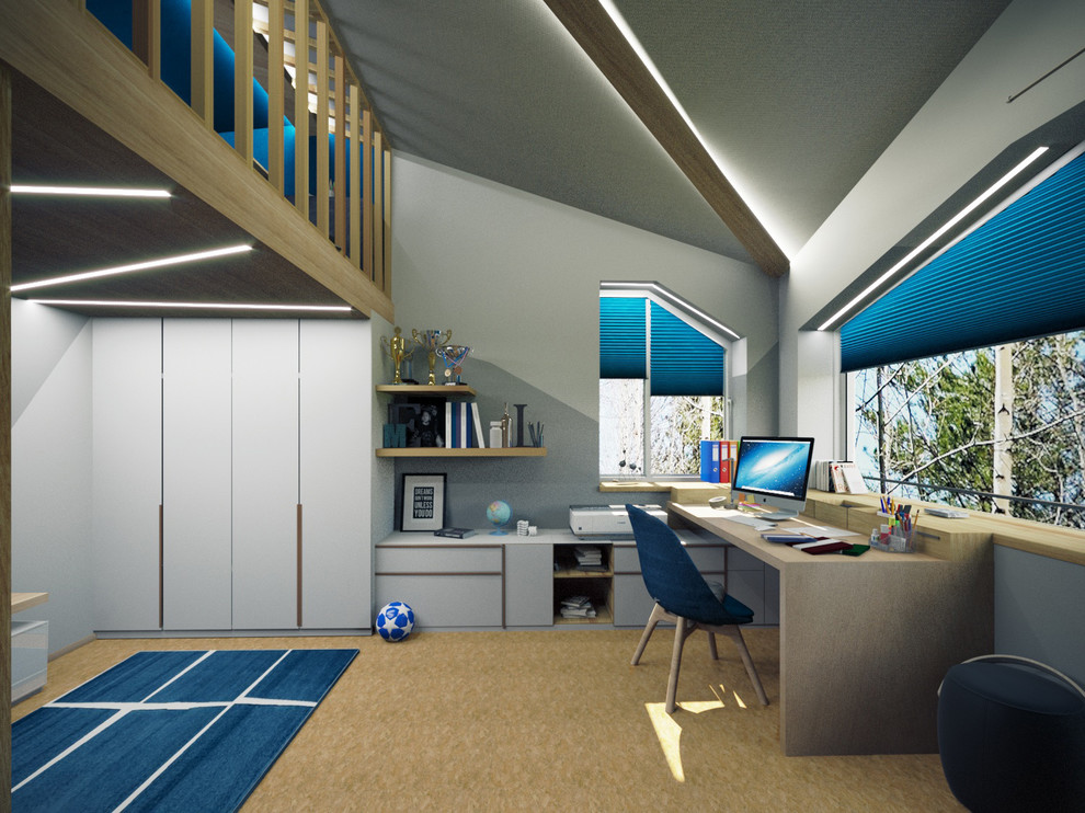 Комната для мальчика 14 лет