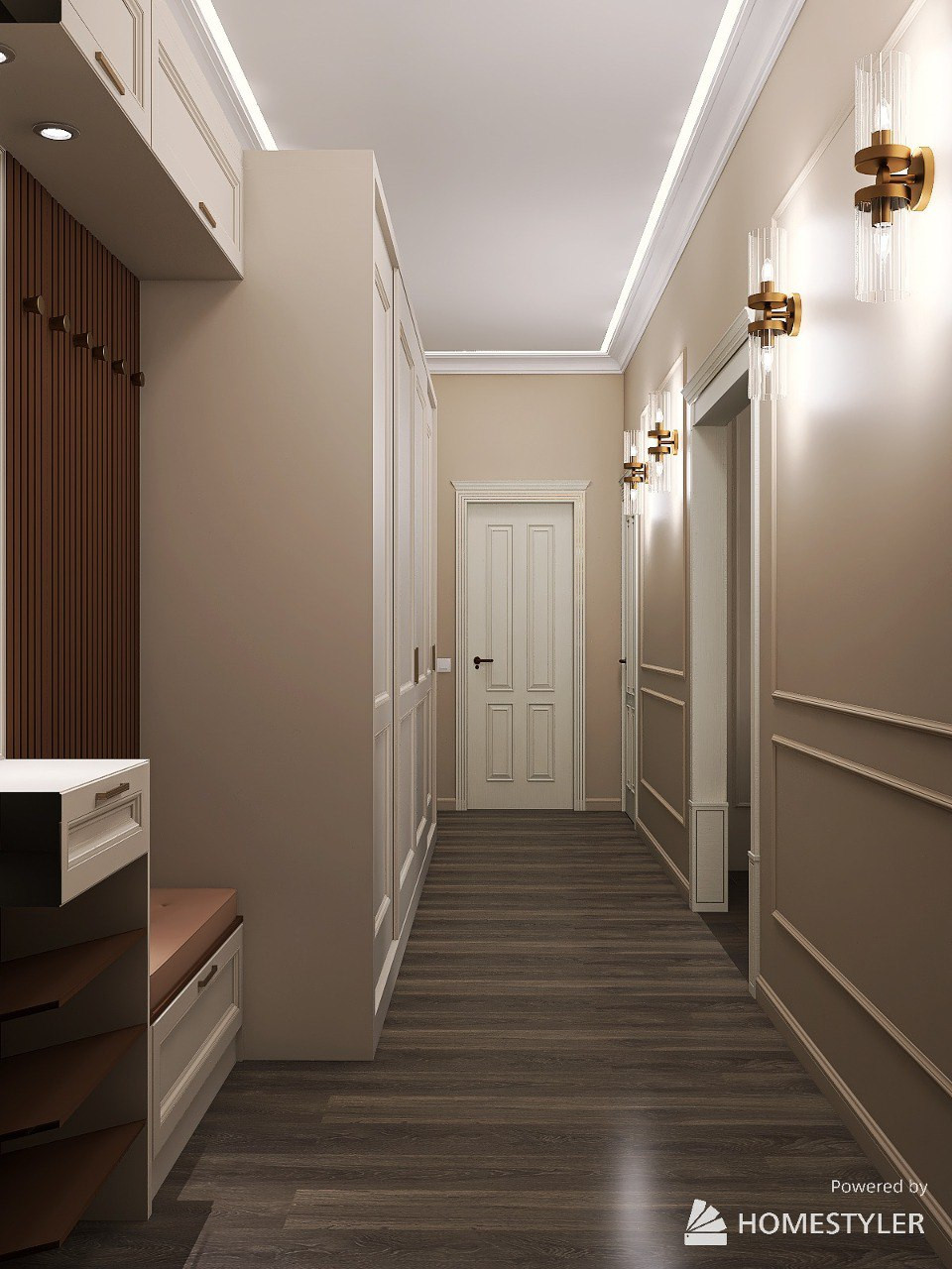 Современная классика для молодой пары с ребенком