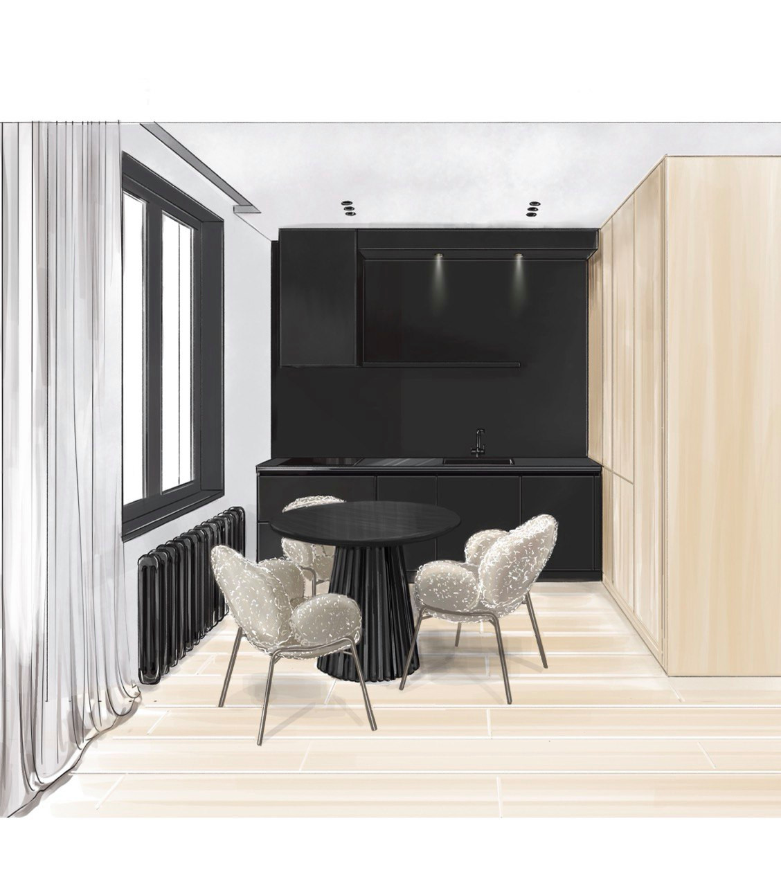 Квартира холостяка