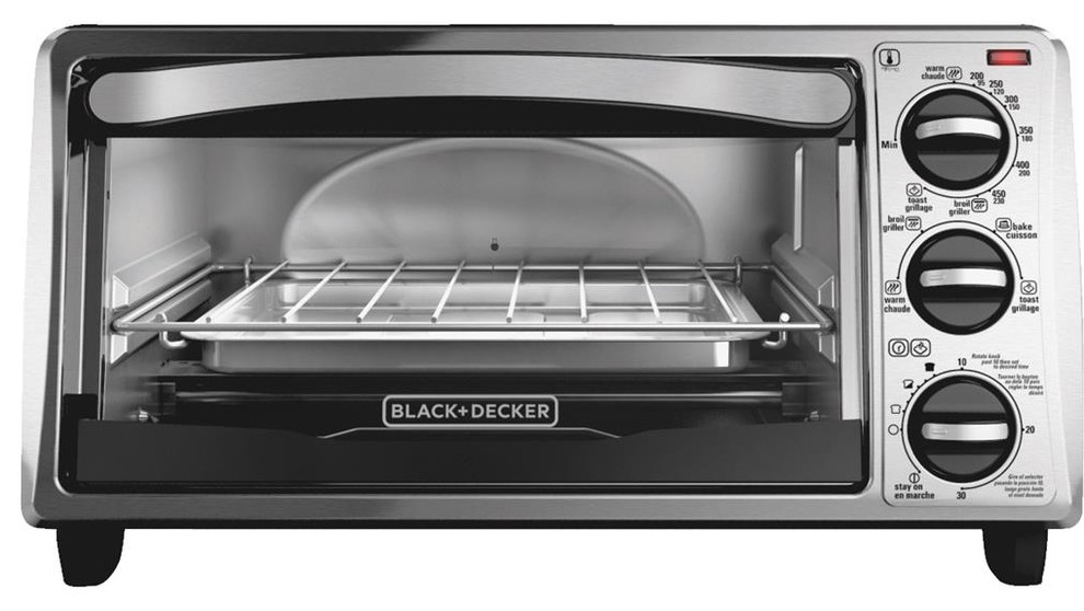 Spectrum Brands/Black & Decker 4Slice Black Toaster Oven TO1313SBD