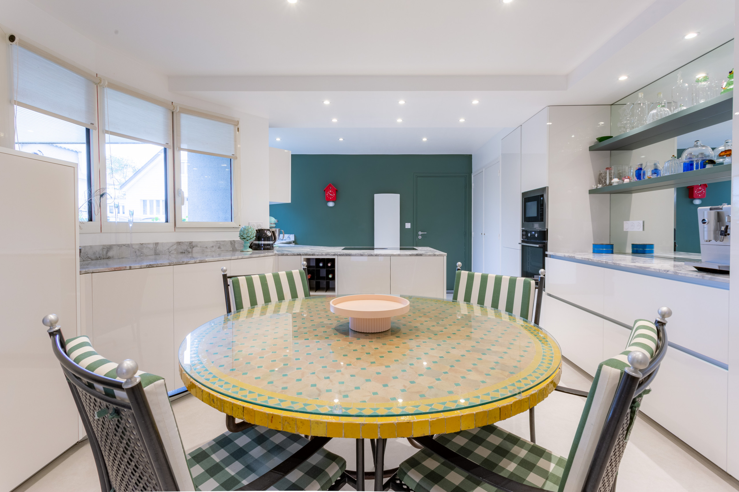 Création d'une cuisine atypique dans une maison d'architecte