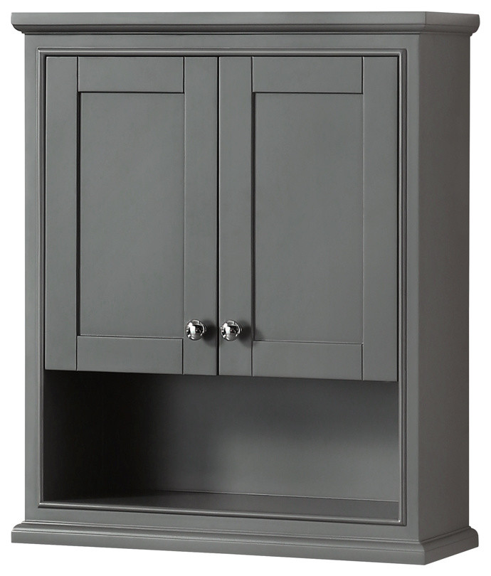 Deborah Bathroom Wall Mounted Storage Cabinet Transitional