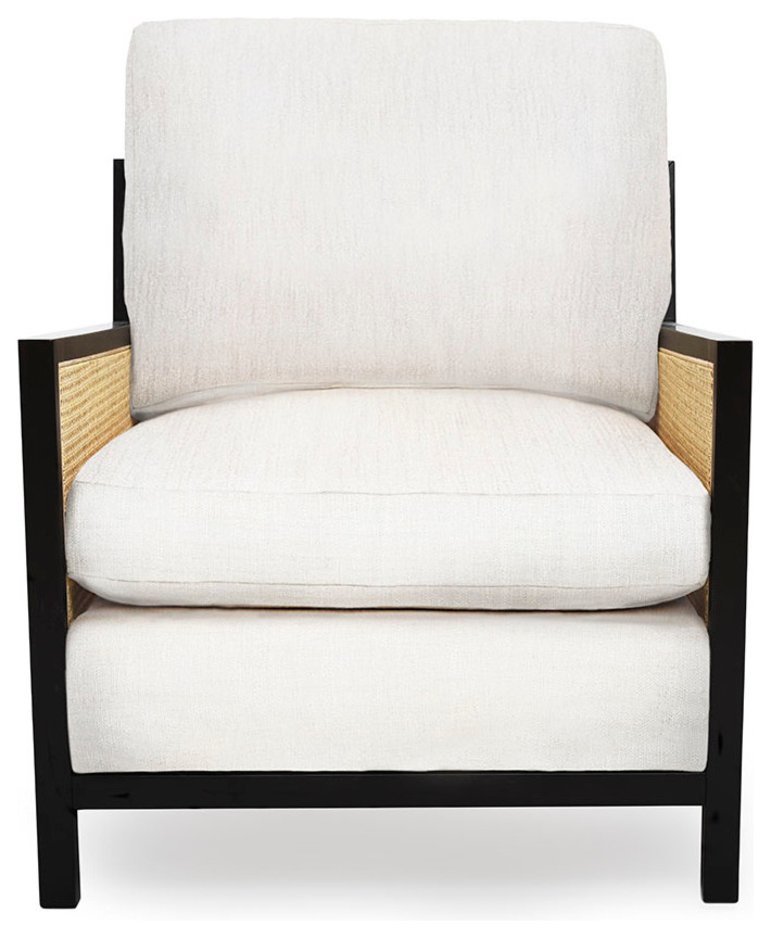 Catalina Accent Chair Transitional Armchairs And Accent Chairs by Badgley Mischka Home Houzz