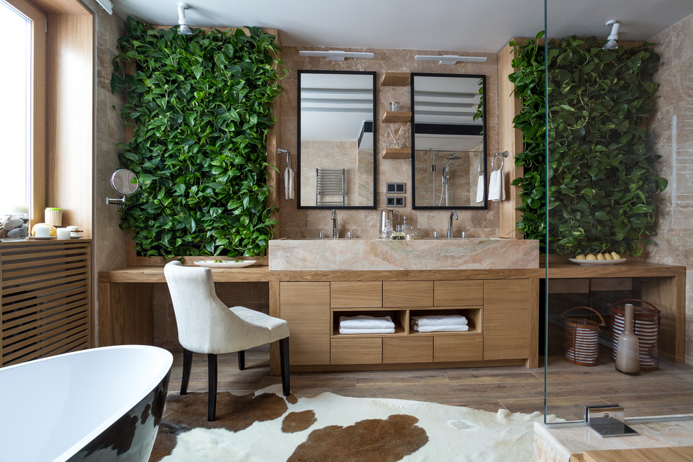 Ванная в эко-стиле | Luxury bathroom