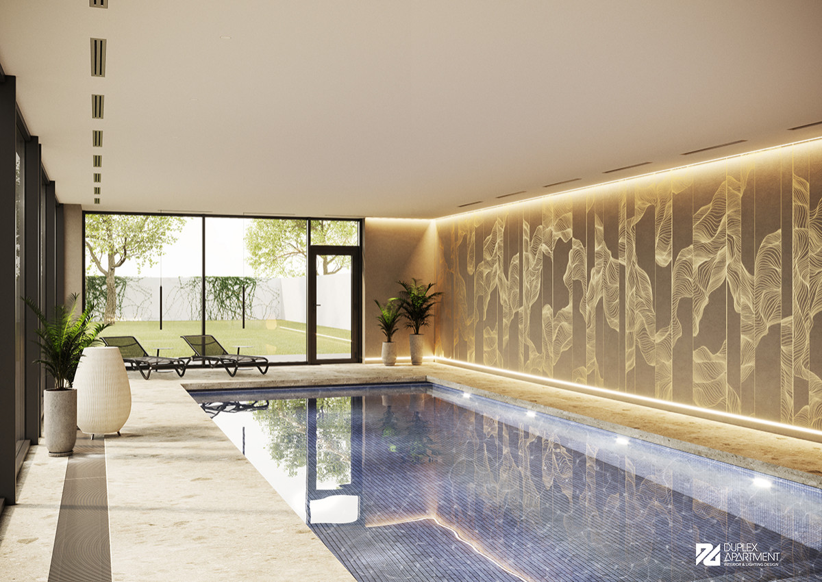 Спа-зона в загородной резиденции