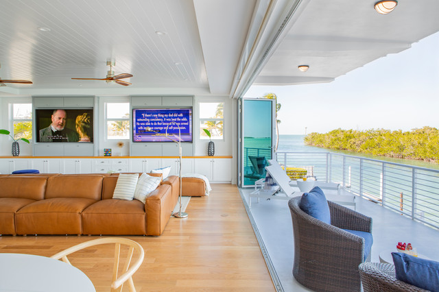 Beach Style Balcony costero-balcon