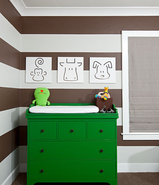 Design ideas for a contemporary kids' room in New York.