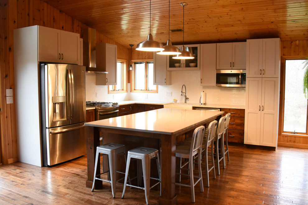 Kitchen - transitional kitchen idea in Chicago