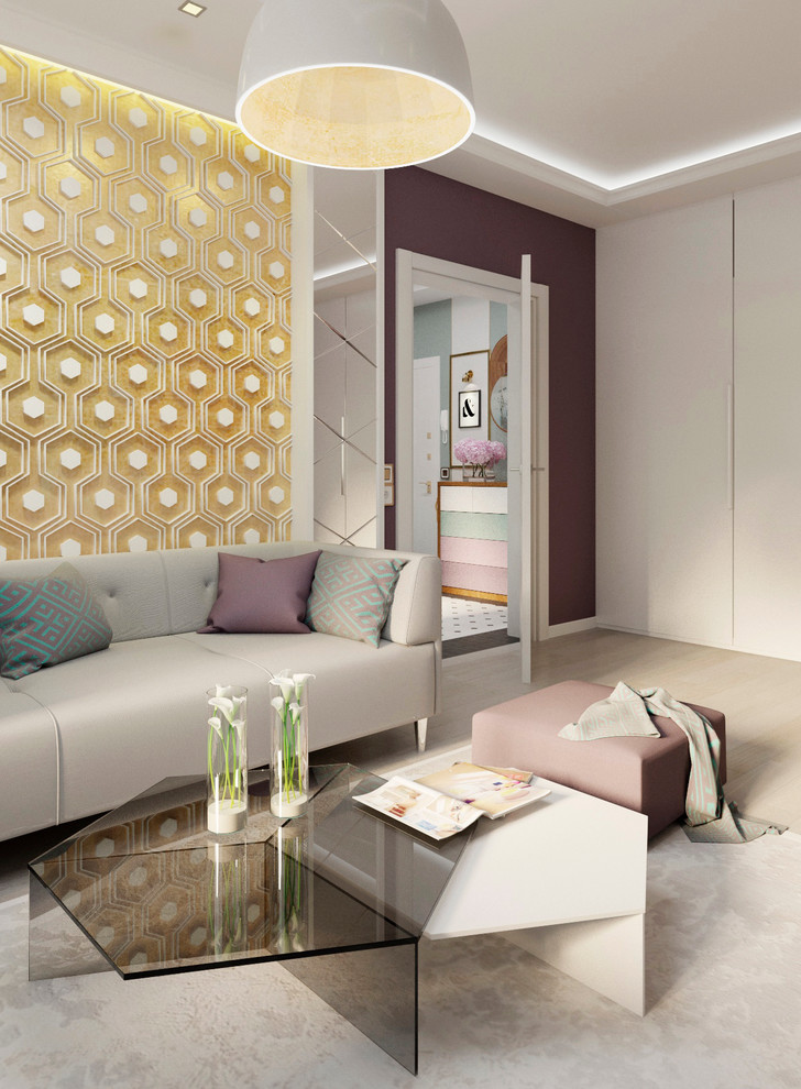 Дизайн-проект однокомнатной квартиры в Москве