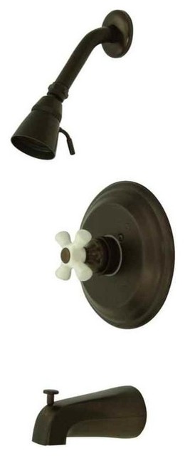 Oil Rubbed Bronze Restoration Single Handle Tub & Shower Faucet KB3635PX