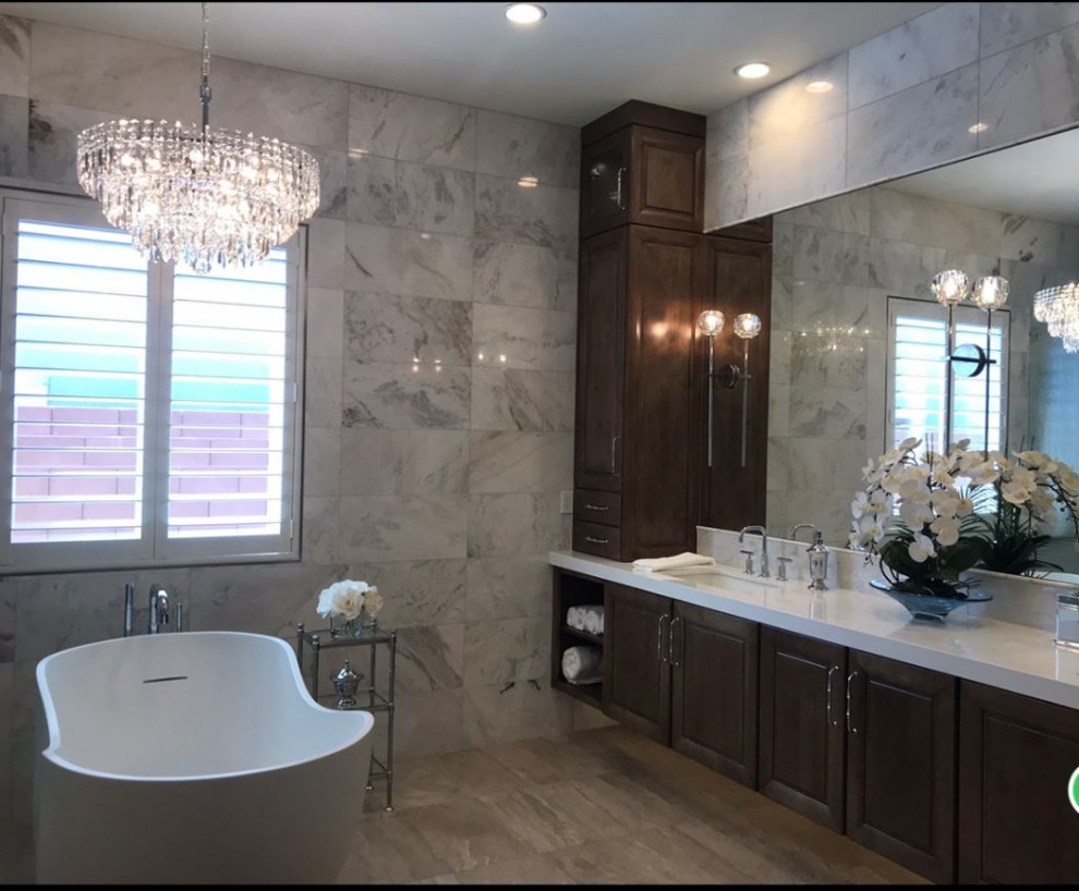 Granite Heights New Home - Modern - Bathroom - Las Vegas - by Diane ...