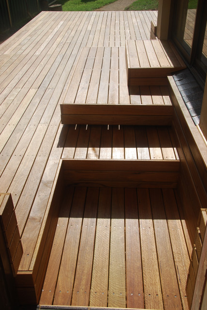 Spotted gum deck modern-deck