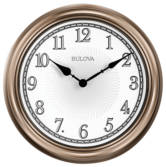 Bulova Light Time Day and Night, Indoor / Outdoor Wall Clock