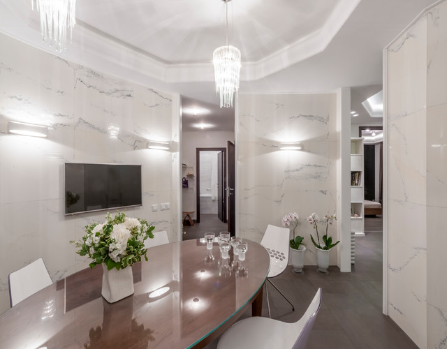 Jacqueline - нашествие гусиных лапок contemporary-dining-room