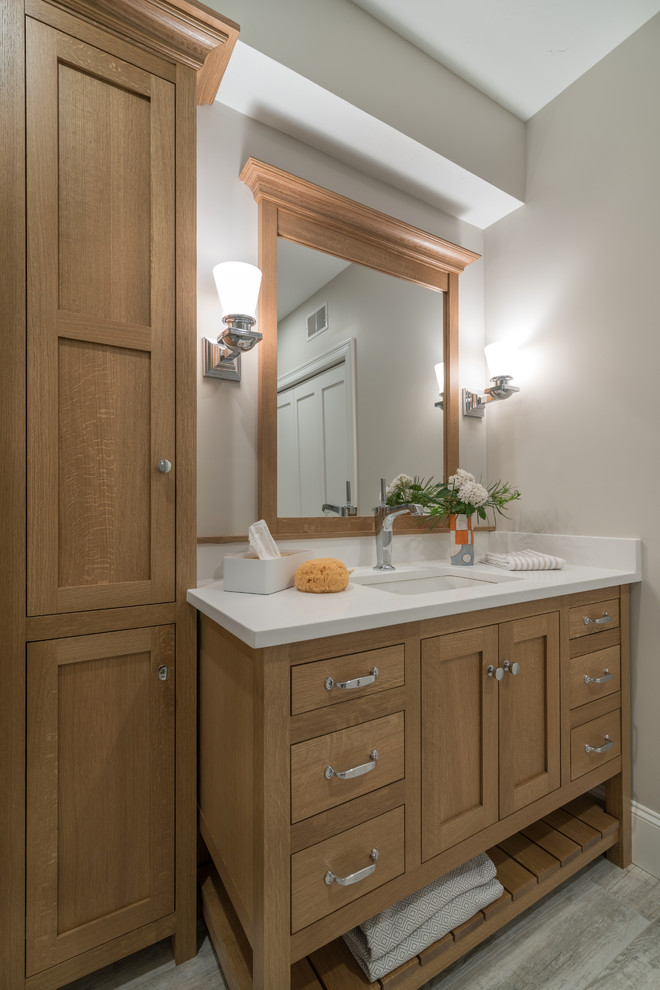 Home design - transitional home design idea in Boston
