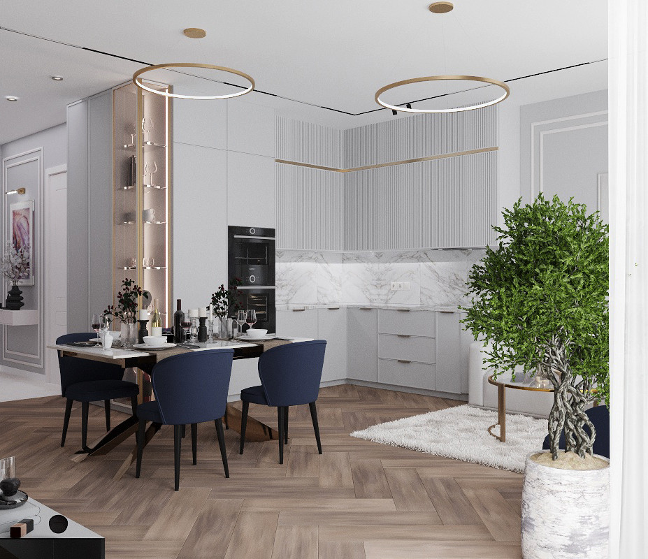 2х комнатная квартира ЖК Причальный Level