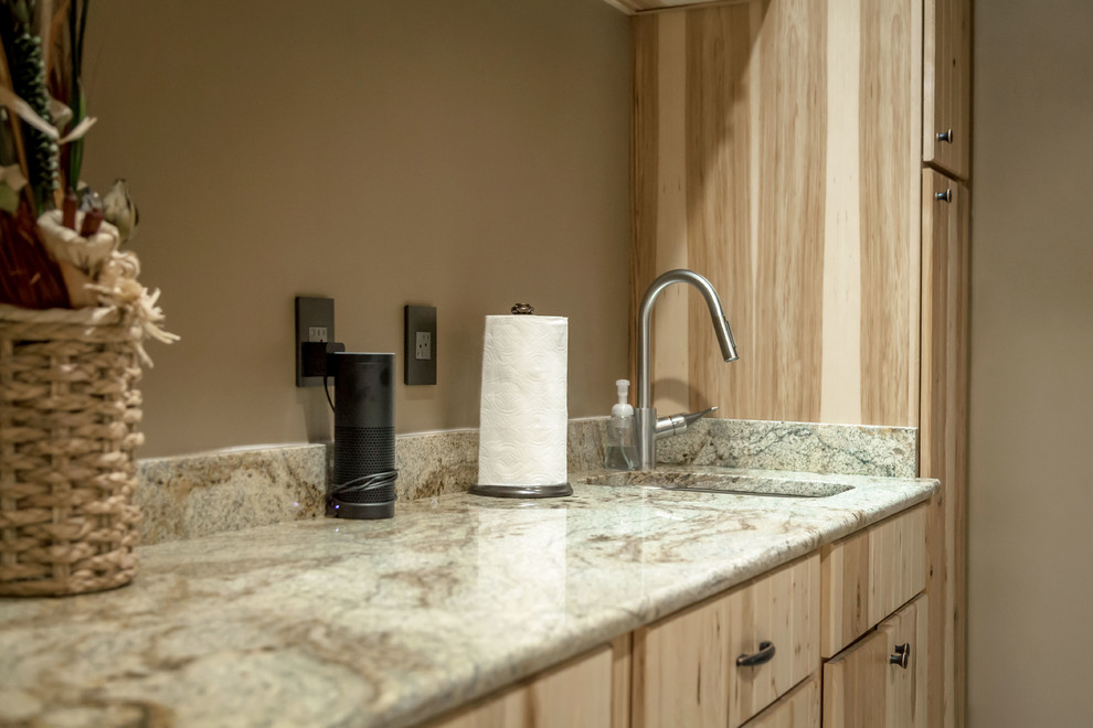 Inspiration for a transitional home design remodel in Phoenix