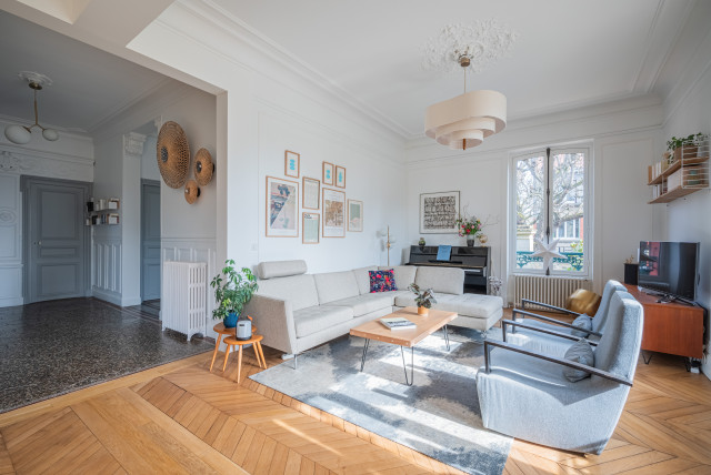 R&eacute;novation d'une maison vardagsrum